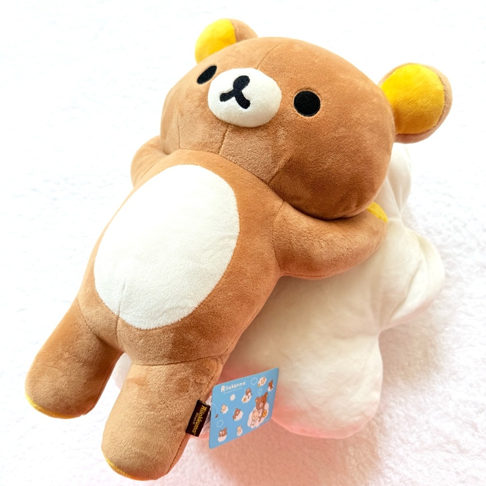 rilakkuma plush Big Cloud San-x Japan Bear Cute Kawaii Authentic